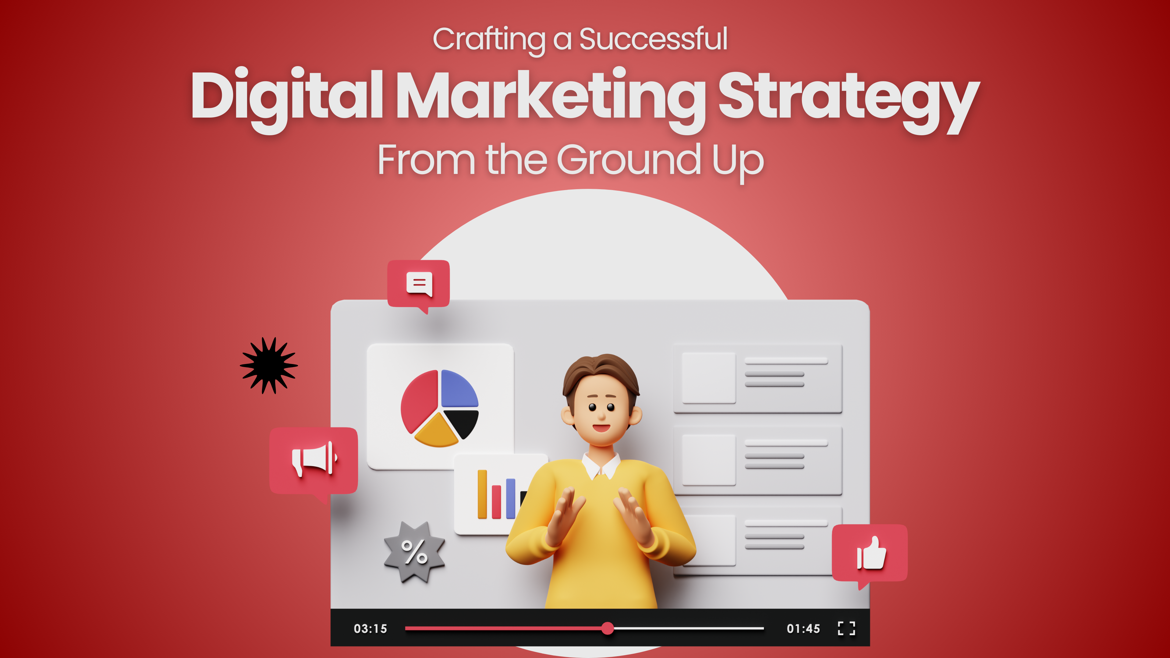 aryu academy blog Crafting a Successful Digital Marketing Strategy from the Ground Up features image