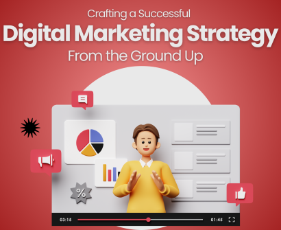 aryu academy blog Crafting a Successful Digital Marketing Strategy from the Ground Up features image